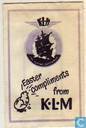 KLM (02) Easter compliments