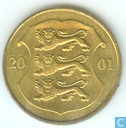 Estonia 1 kroon 2001