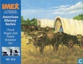 Chuck Wagon and Prairie Schooner Set