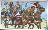 De Egyptische strijdwagens / Le chars de guerre Egyptiens