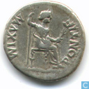 Roman Empire Denarius of Emperor Tiberius 16-37 AD Chr