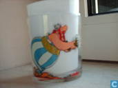 Asterix Nutella glas