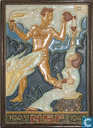 Cloisonnee tegel 1943 NSF 1945