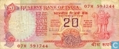 India 20 Rupees