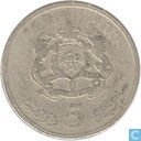 Marokko 5 dirhams 1980