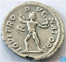 Roman Empire Denarius of Emperor Alexander Severus 232 AD.