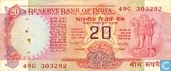 India 20 Rupees