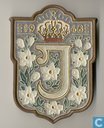 Cloisonnee tegel Juliana 1948