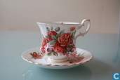 Centennial Rose - Theekop en schotel