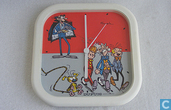 Marsepilani wandklok Dupuis Franquin
