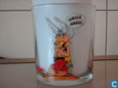 Asterix Nutella glas