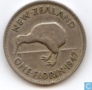 Coin - New Zealand - New Zealand 1 florin 1947