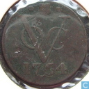 VOC 1 duit 1754 Utrecht