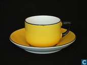 Clary Koffie kop en schotel