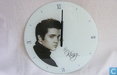 Elvis Presley The King Wandklok