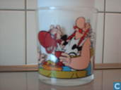 Asterix Nutella glas