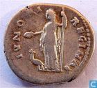 Romeinse Keizerrijk Denarius van Faustina Mater 141 n.Chr.