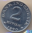 Indonesië 2 rupiah 1970