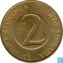 Slovenië 2 tolarja 1996