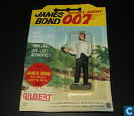 James Bond with deadly baretta pistol