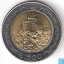 San Marino 500 lire 1988