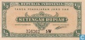 Indonesië ½ Rupiah