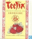 Aromatisierter tee erdbeere