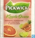 Cerveny pomeranc s limetkou a ananasem