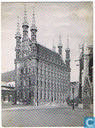 Louvain, Hotel de ville - Publiciteitskaart voor Pentothal Sodium (Sterile Thiopental Sodium, Abbott)