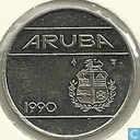 Aruba 25 cents 1990