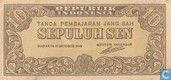 Indonesië 10 Sen