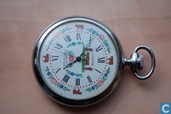 Zakhorloge met koeien