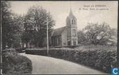 Groet uit Eerbeek, N. Herv. Kerk en pastorie