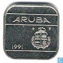 Aruba 50 cents 1991