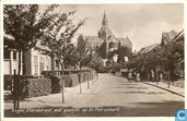 Vlierdstraat met gezicht op de St.Petruskerk