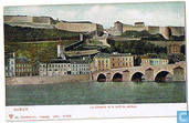 Namur - La citadelle et le pont de Jambes