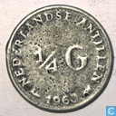 Nederlandse Antillen 1/4 gulden 1960