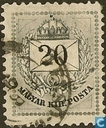 Envelope with crown