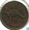 Australië 1 penny 1943