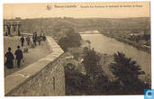 Namur - Citadelle - Tourelle des Guelteurs et Confluent de Sambre et Meuse