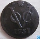 VOC 1 duit 1751 Holland