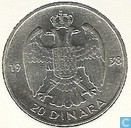 Joegoslavië 20 dinara 1938