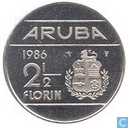 Aruba 2½ florin 1986