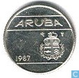 Aruba 10 cents 1987