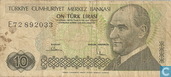 Turkije 10 Lirasi