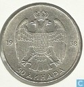 Joegoslavië 50 dinara 1938