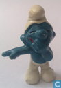 Lachende smurf