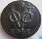 VOC 1 duit 1745 Holland