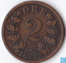 Noorwegen 2 øre 1899