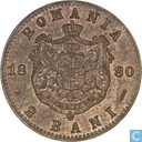 Roemenië 2 bani 1880